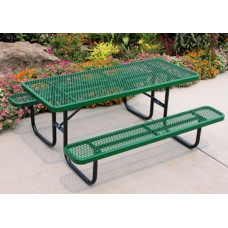 6 Foot Heavy Duty Table Green Recycled Plastic