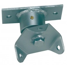 Tire Swivel Wood Beam - 3 Prong - 2 holes - Galvanized