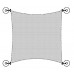 Residential Shade 4 Post Lean To Sail 12x15x12x15