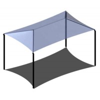 Four Post Hip Shade Cover 25x34