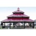 Hexagon Shelter Double Tier All Steel 24 ga Precut Metal Roof 32 foot