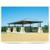 Hip End Shelter Single Tier All Steel 24 ga Pre-Cut Metal Roof 24x64