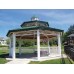 Octagon Shelter Two Tier Steel 24 ga TG Deck 29 ga metal roof 54 ft