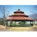 Octagon Shelter Double Tier All Steel 24 ga Precut Metal Roof 40 foot