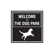 Dog Park Welcome Sign DL-WELCM-SIGN