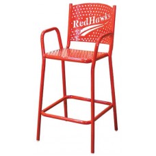 Perzonalized Perforated Bar Chair