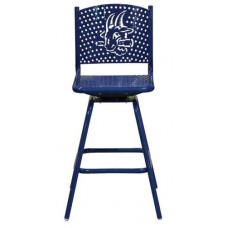 Personalized Swivel Portable Perforated Bar Chair