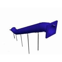 139 Inch Deck Height Tube Slide 30 INCH Straight KS2295