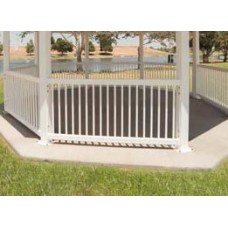 30 foot Railings for Hexagonal priced per section