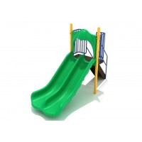 4 foot deck Freestanding Straight Double Bedway Slide