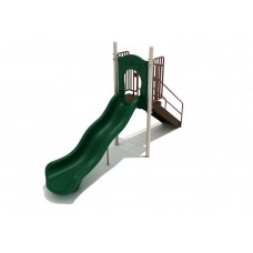 4 foot deck Freestanding Straight Wave Slide