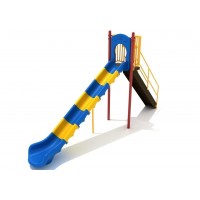 7 foot Deck Freestanding Sectional Straight Slide