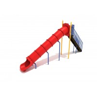 8 foot deck Freestanding Straight Tube Slide