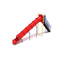 8 foot deck Freestanding Straight Tube Slide