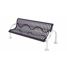 B4WBMODCLASSS Modern Style Bench 4 foot with back inground