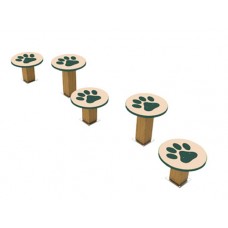 Recycled Stepping Paws Set of 3