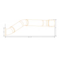 30 Inch Diameter 10 foot deck height Slide Snake Zig Zag Left or Right