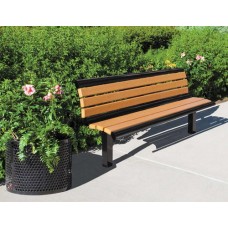 Arches CEDAR RECYCLED PLASTIC 4 foot CANTILEVER BENCH SM