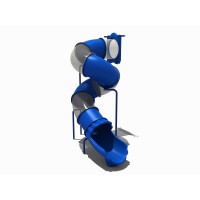 10 Foot Deck Spiral Tube Slide