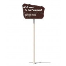 Playground Rules Sign 2-12 Years