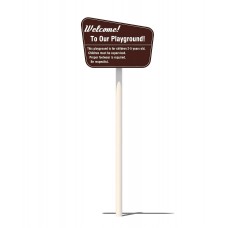 Playground Rules Sign 2-5 Years