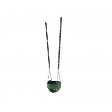 Bucket Seat and Galvanized Chain Set