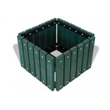 Square Recycled Brown Planter