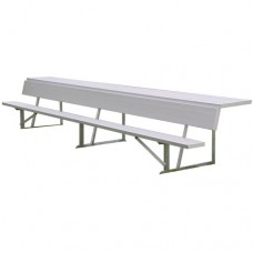 7.5 foot Player foots Bench with shelf