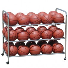 Double-Wide Steel Ball Cart