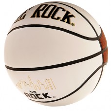 The Rock Autograph Basketball
