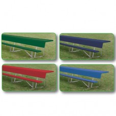 7.5 foot Players Bench with shelf colored