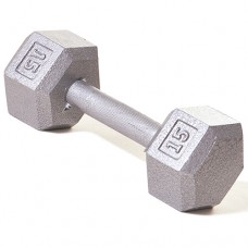 Hex Dumbbell with Ergo Handle 15 pound