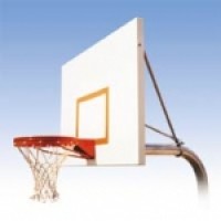 RuffNeck Playground Fixed Height Basketball System Extended