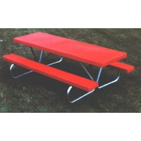 6BGF 6 foot Fiberglass Plank Picnic Table