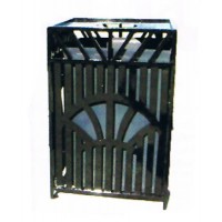 SSVSLR32 32 Gallon V Style Litter Receptacle