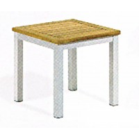 TL18ET Teak End Table 18x18x18