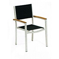 TLB22PC Black Patio Chair 22x22x34 PAIR