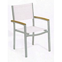 TLW22PC White Patio Chair 22x22x34 PAIR