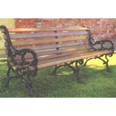 WBS48 Woodland Bench 4 foot White Oak