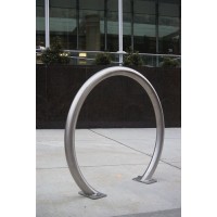 Horseshoe Style Bike Rack Galvanized
