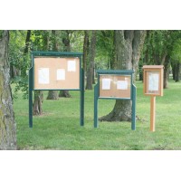 JPMCS1W Small Message Center 1 side Wall Mount