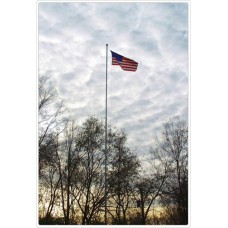 801-114 25 foot Flagpole